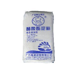 醋酸酯淀粉食品級木薯變性淀粉增稠劑水溶性商用添加劑